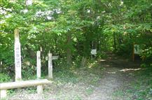 登山道入り口