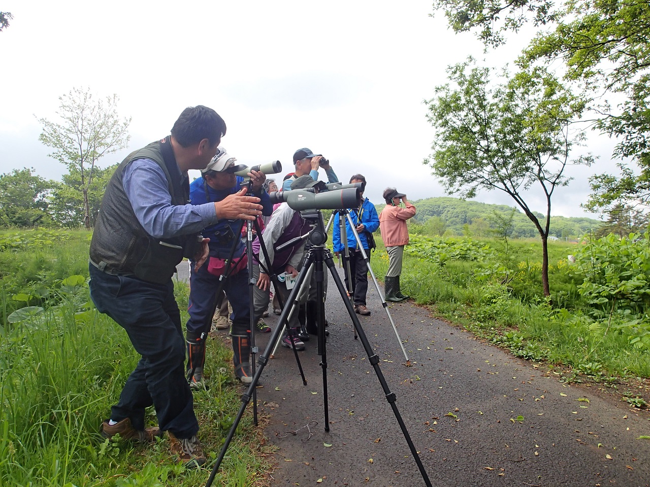 ①最初に岩木山麓ミズバショウ公園へ。