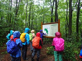 雨のため渓流遡行は中止。地元の人が昔から使っている山を検索。